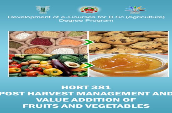 post harvest management and value addition