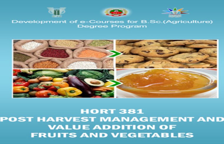 post harvest management and value addition