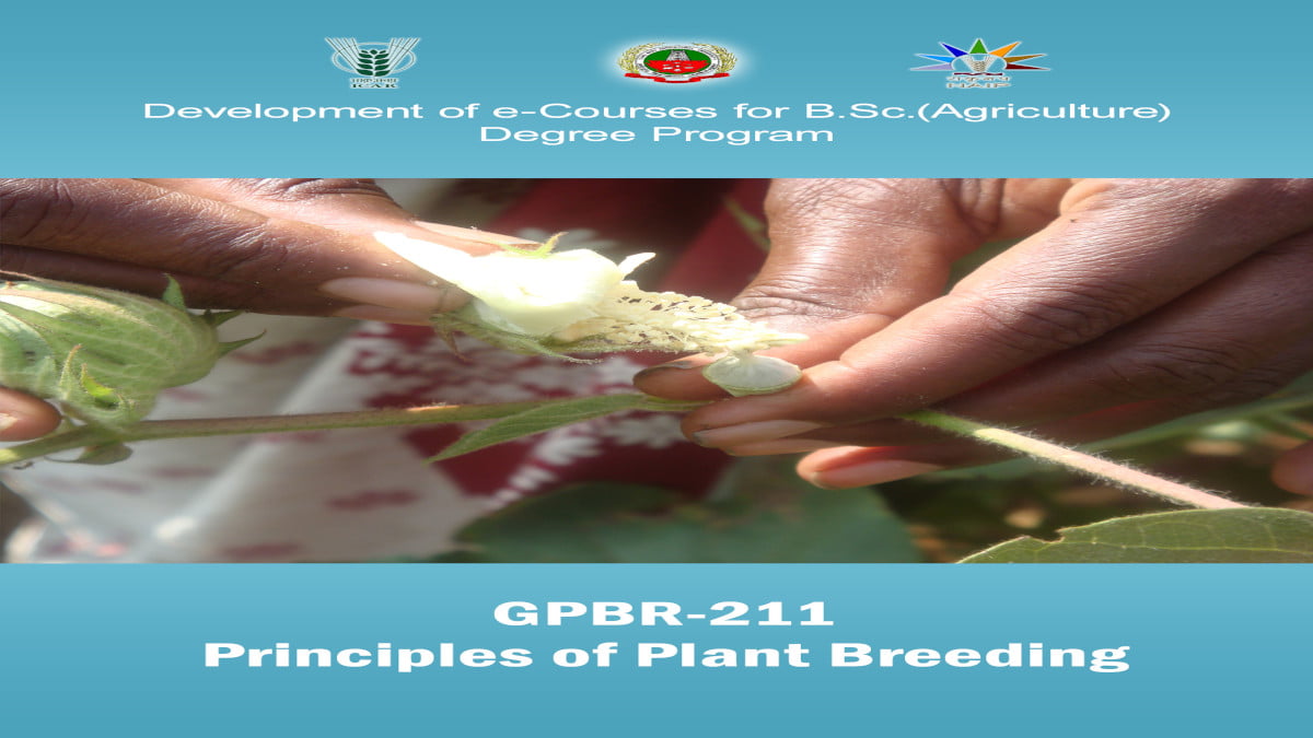 principles of plant breeding