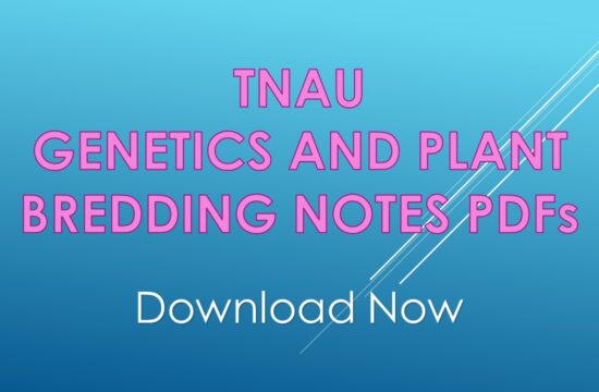 genetics and plant breeding