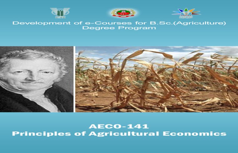 principles of agricultural economics