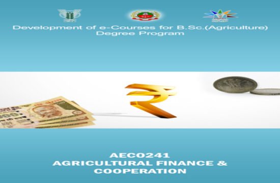 agricultural finance and cooperation