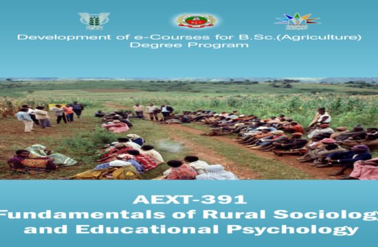 Fundamentals of Rural Sociology and Educational Psychology