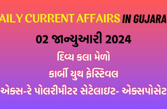 Current Affairs in Gujarati